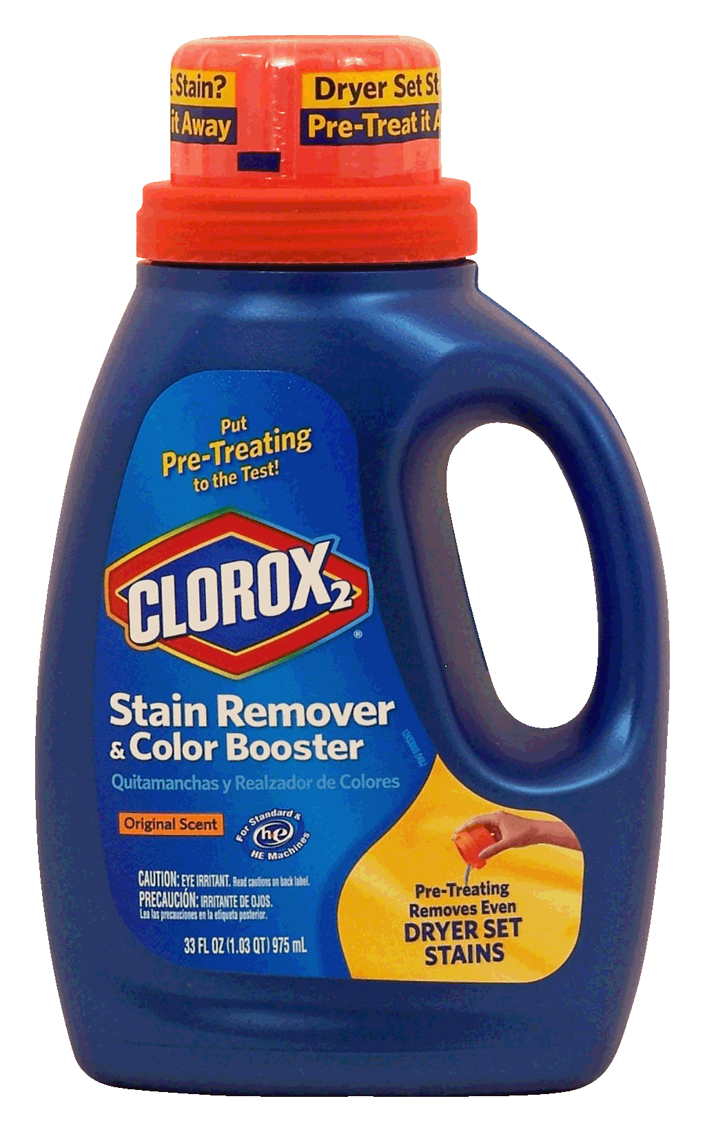 Clorox 2  stain remover & color booster, for standard & high efficiency machines, original scent Full-Size Picture